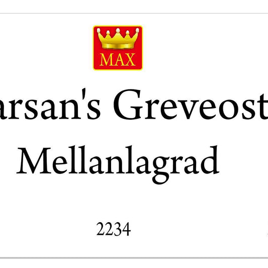 Greveost Mellanlagrad 600g back in October
