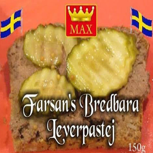 Farsan's Bredbara Leverpastej 150  gram